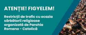 Restricții de trafic azi, în Târgu Mureș